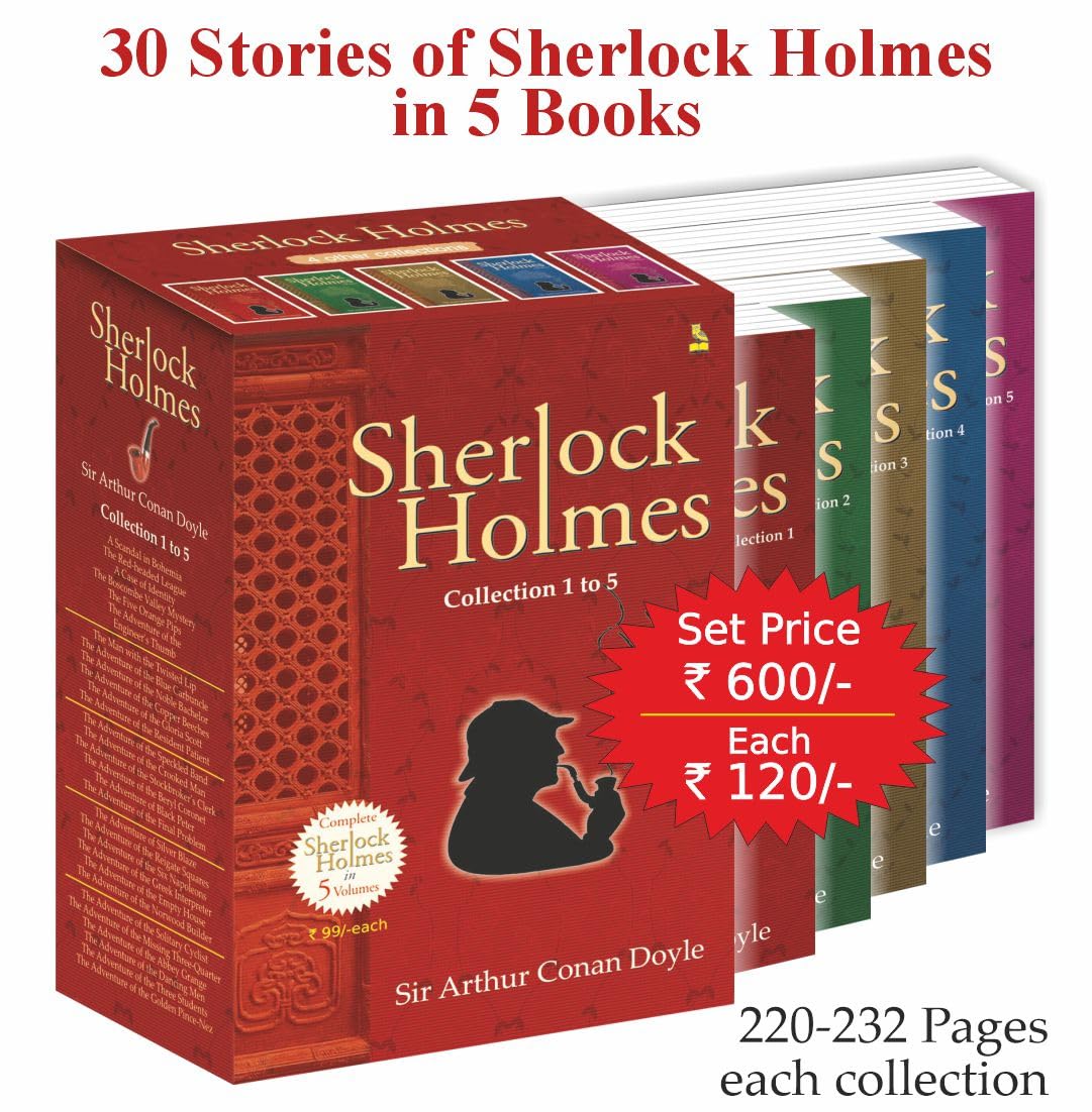 Set-Sherlock Holmes (5 Books) (CHA) Arthur Conan Doyle (Author) book