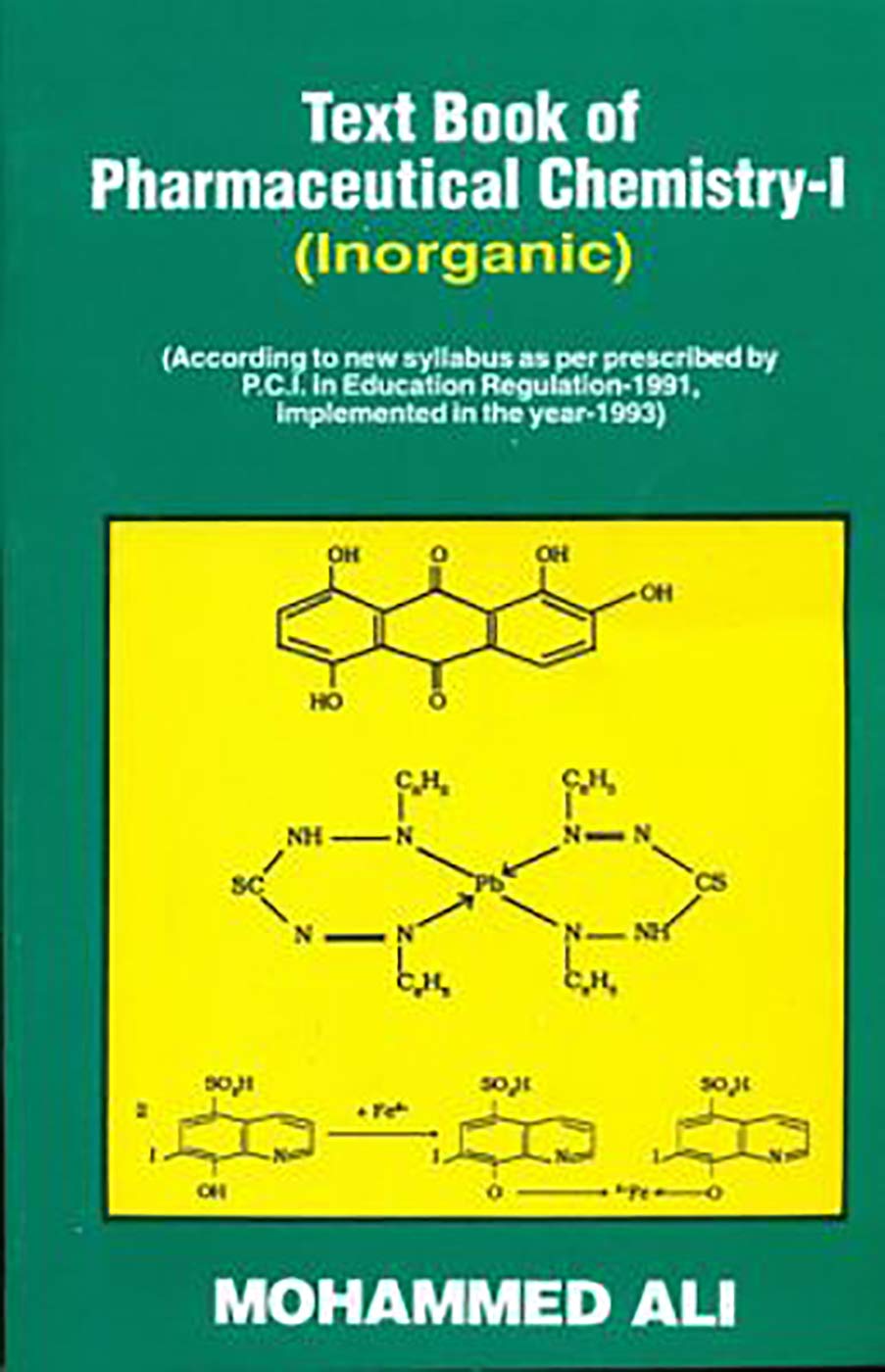 Textbook Of Pharmaceutical Chemistry I (Inorganic) (Pb 2020) Medicine