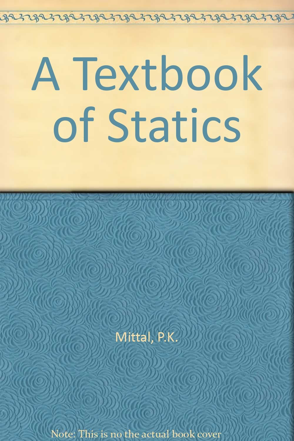 Product Image: A Textbook of Statics