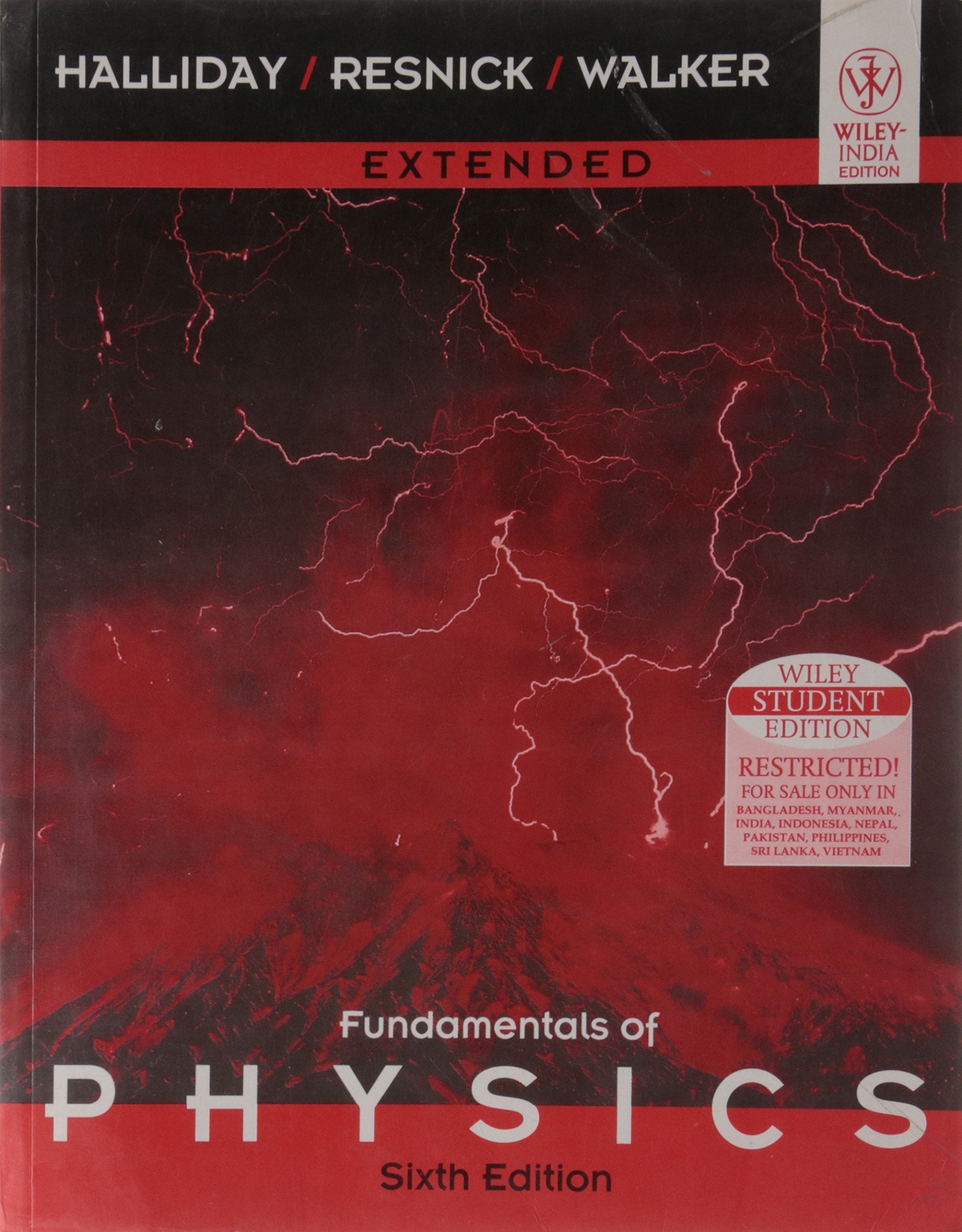 Fundamentals of Physics Extended, 6ed Books