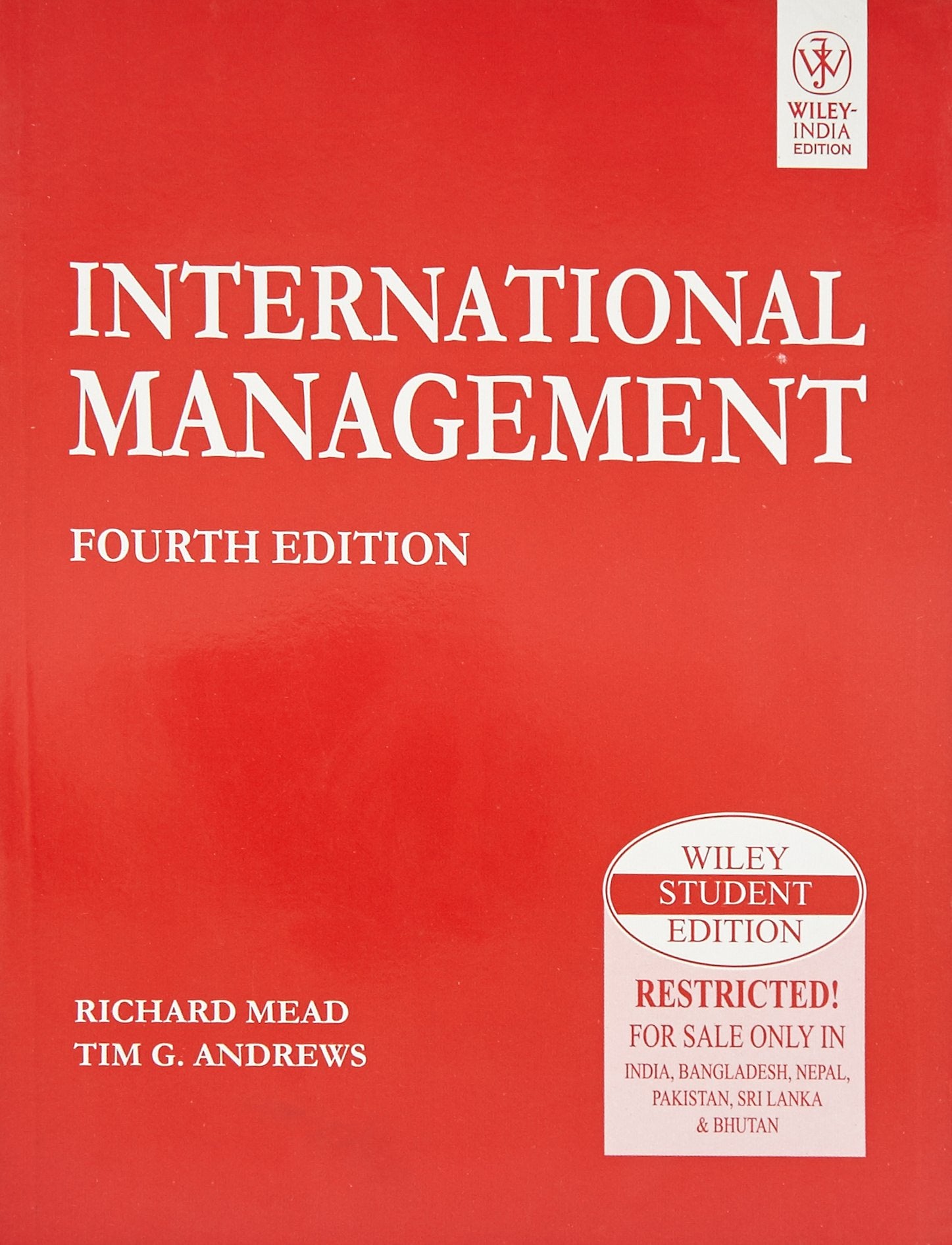International Management Books