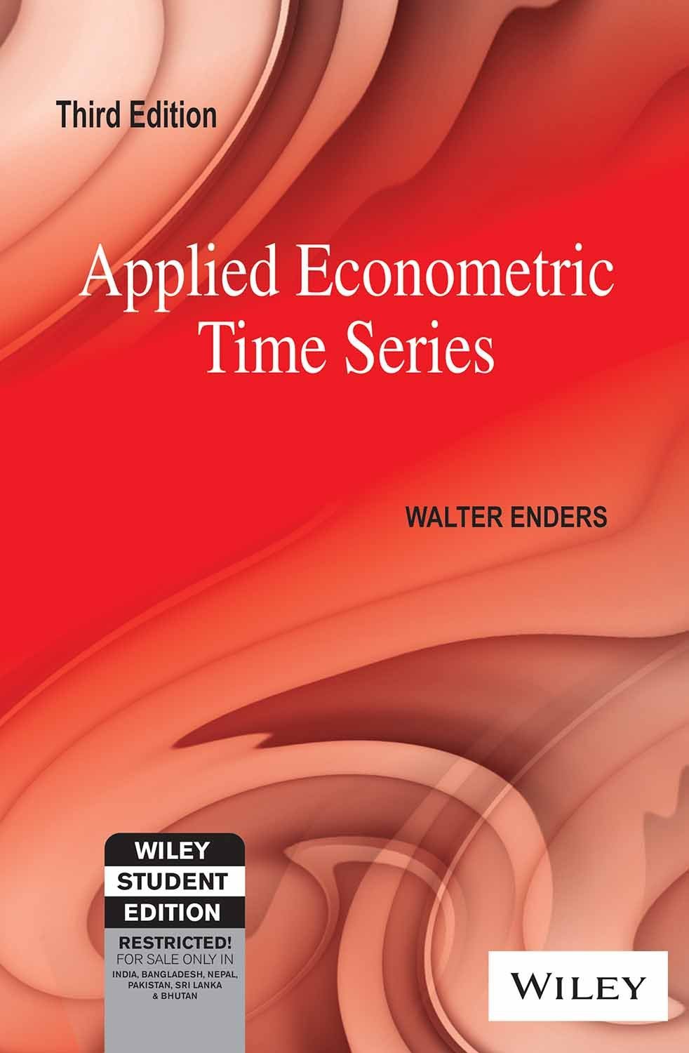 APPLIED ECONOMETRIC TIME SERIES Books