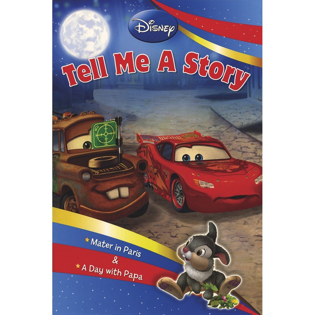DISNEY TELL ME A STORY MATER IN PARIS & A DAY WITH PAPA DISNEY book