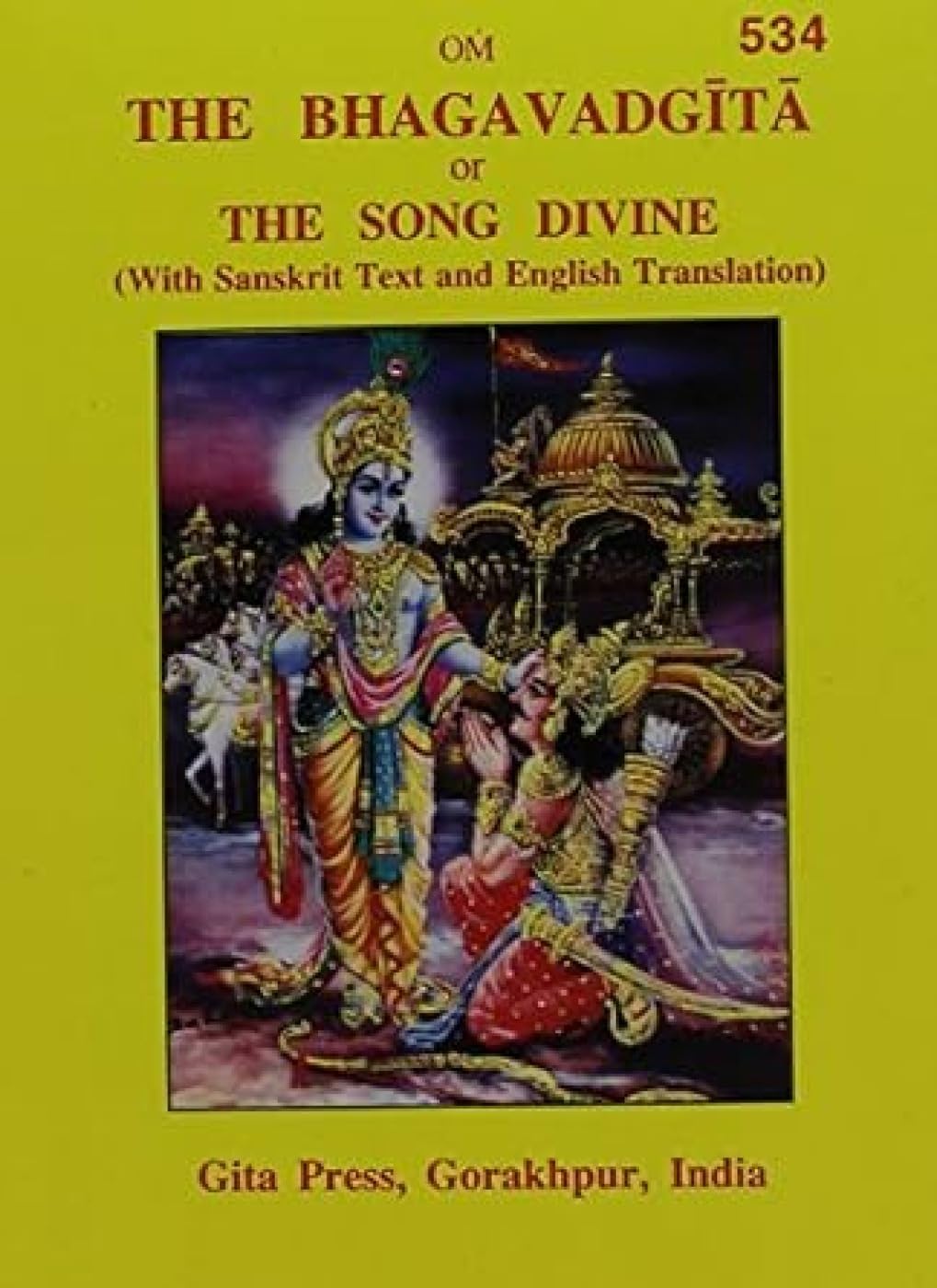 The Bhagavad Gita or Divine Song Religion & Esotericism