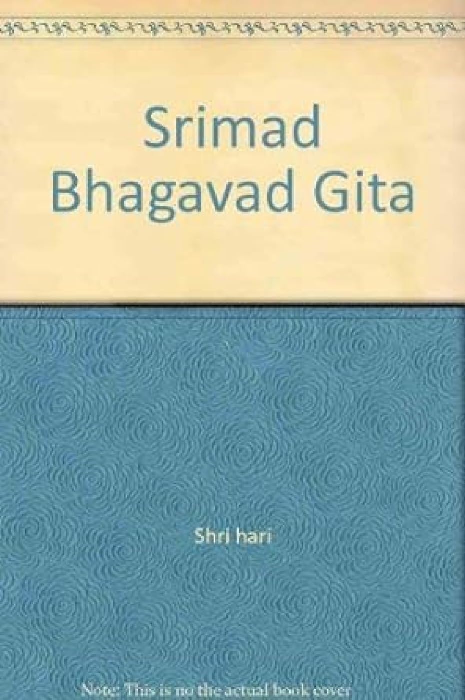 Srimad Bhagavad Gita Religion & Esotericism