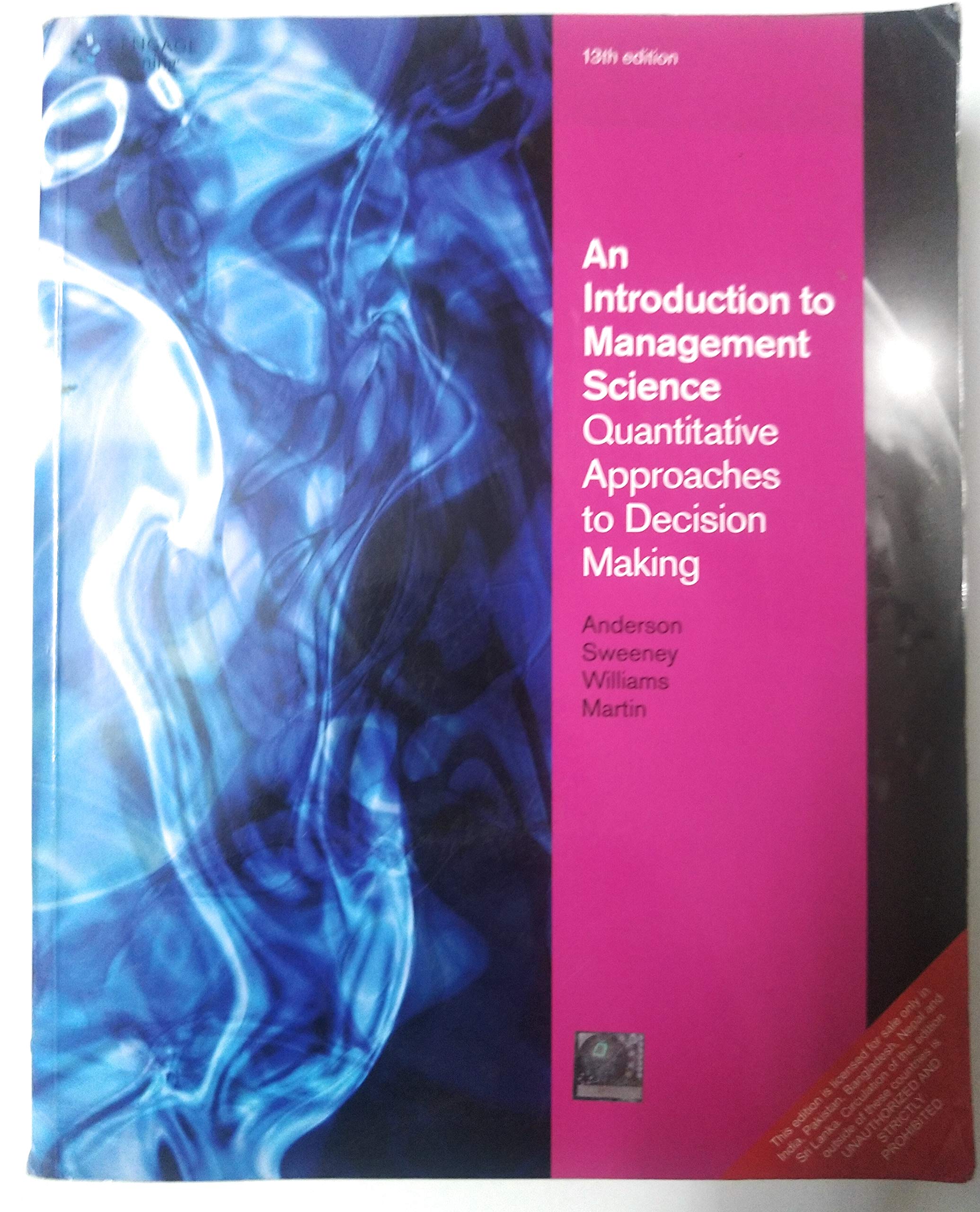 Introduction to Management Science Quantitative Approaches to Decision Making Business, Finance & Career Books