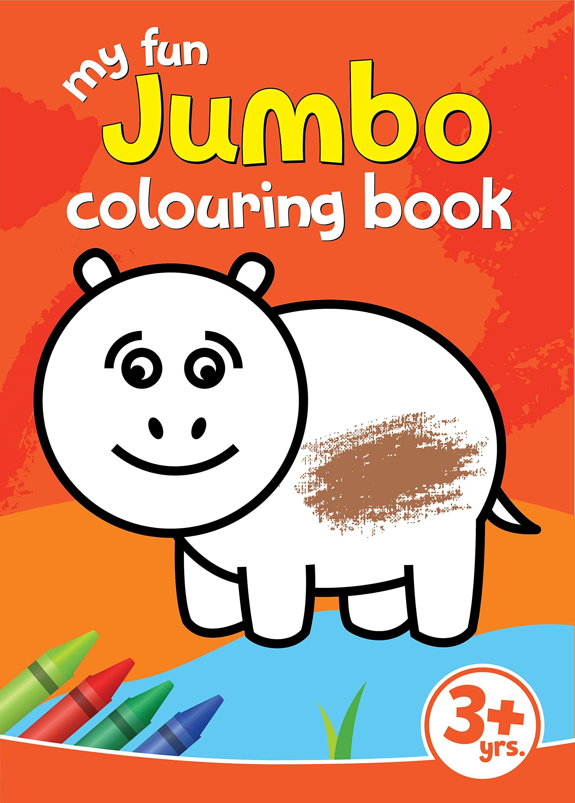 My Fun Jumbo Colouring Book: 80 Big Pictures to Colour Tiptoi & Games
