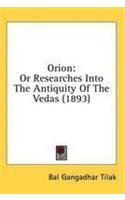 Orian-or-researches into the Antiquities of the Vedas Social Sciences