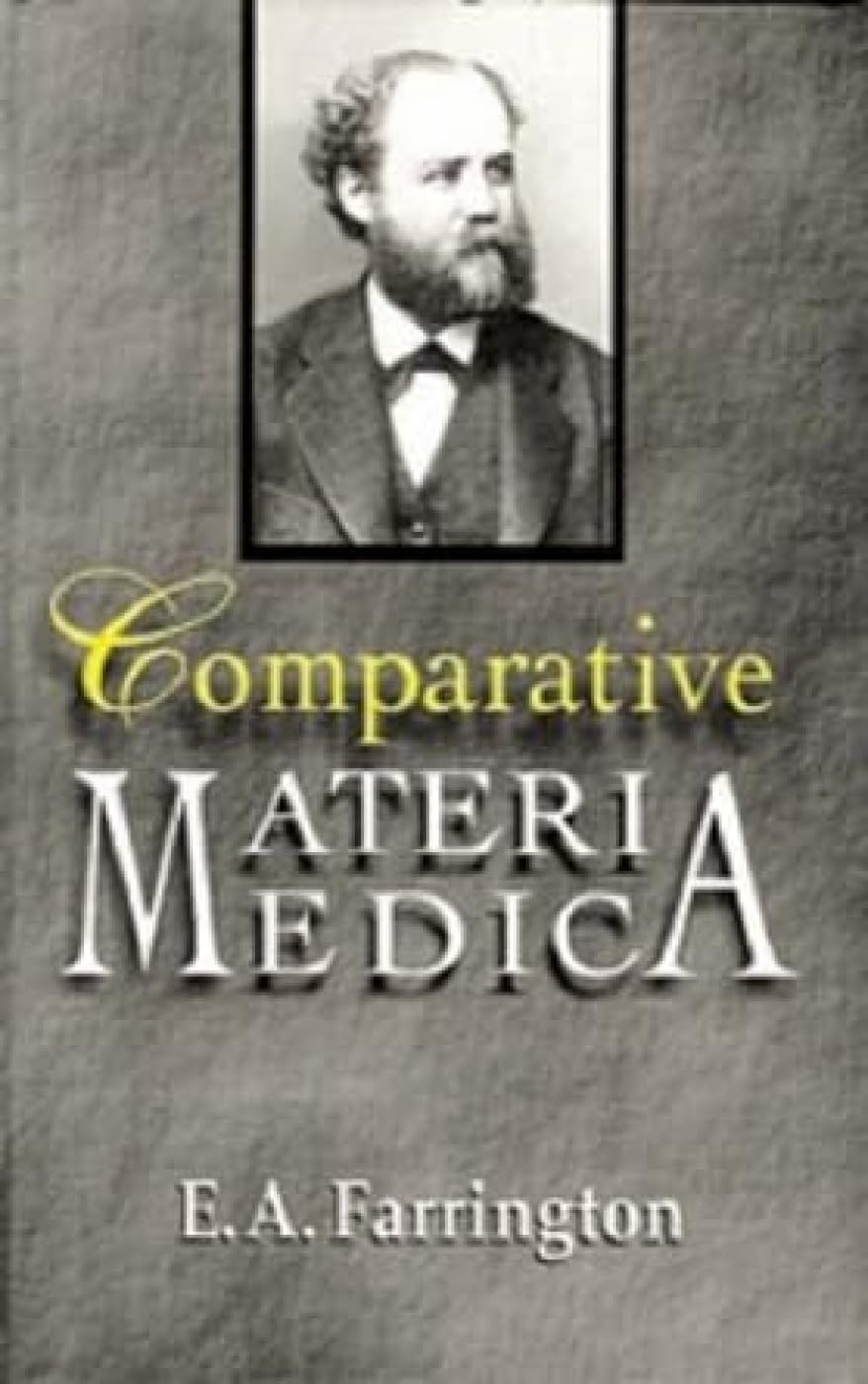 The Comparative Materia Medica Medicine Books