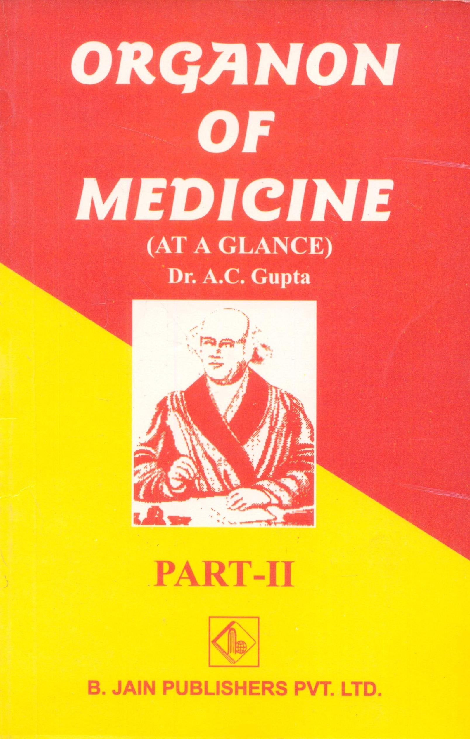 Organon of Medicine at a Glance: Pt. 2 Medicine