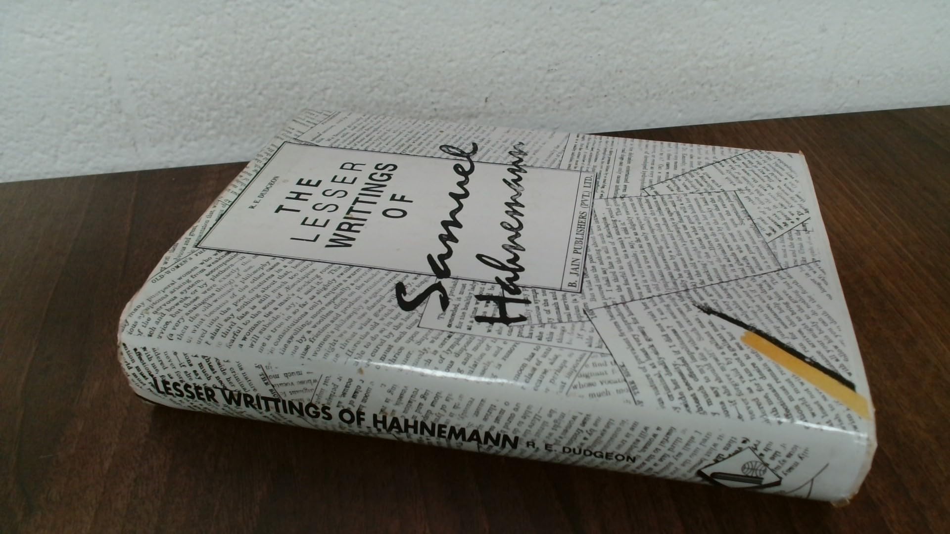 The Lesser Writings of Samuel Hahnemann Medicine