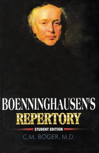 Boeninghausen's Characteristic Matera Medica and Repertory book