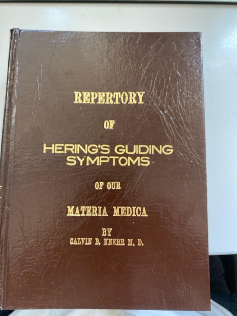 Repertory of Hering's Guiding Symptoms Medicine