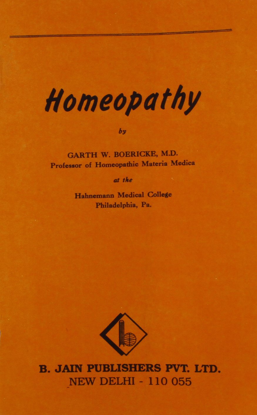 Product Image: Homoeopathy
