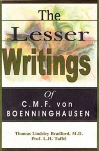 The Lesser Writings Medicine