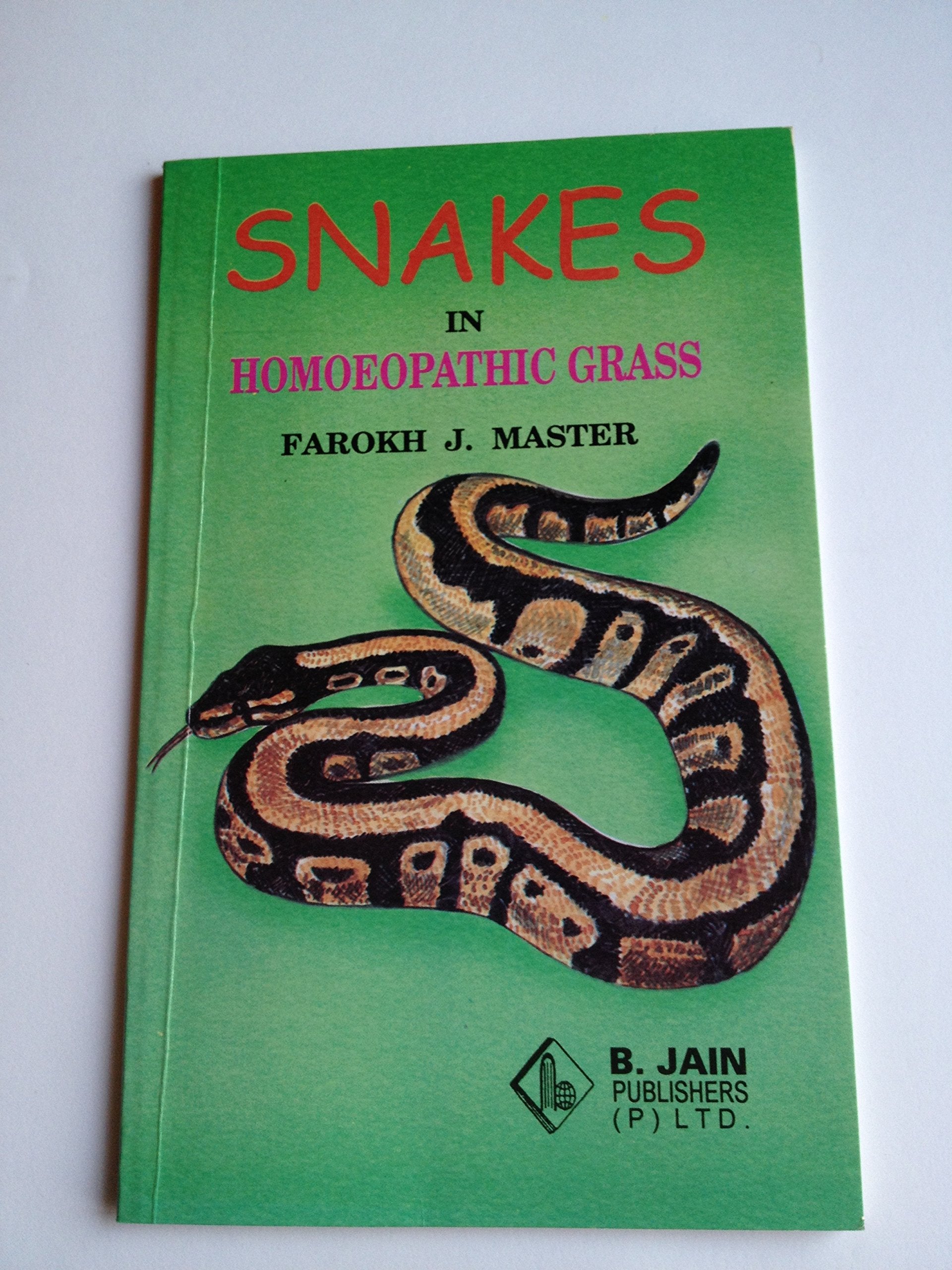 Snakes in Homoeopathic Grass Medicine