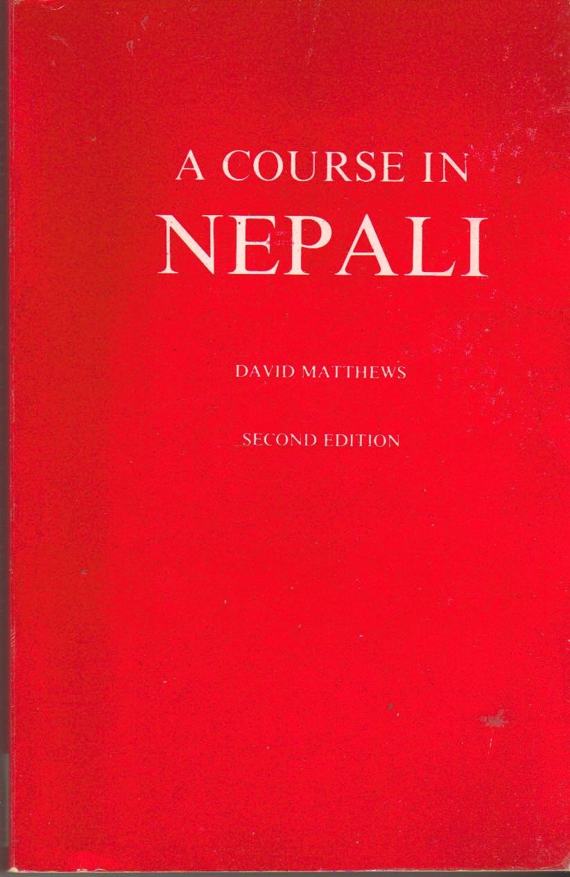 A Course in Nepali Foreign Languages ​​& Dictionaries