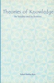 Theories of knowledge: Its validity and its sources (Sri Garib Dass oriental series) Books