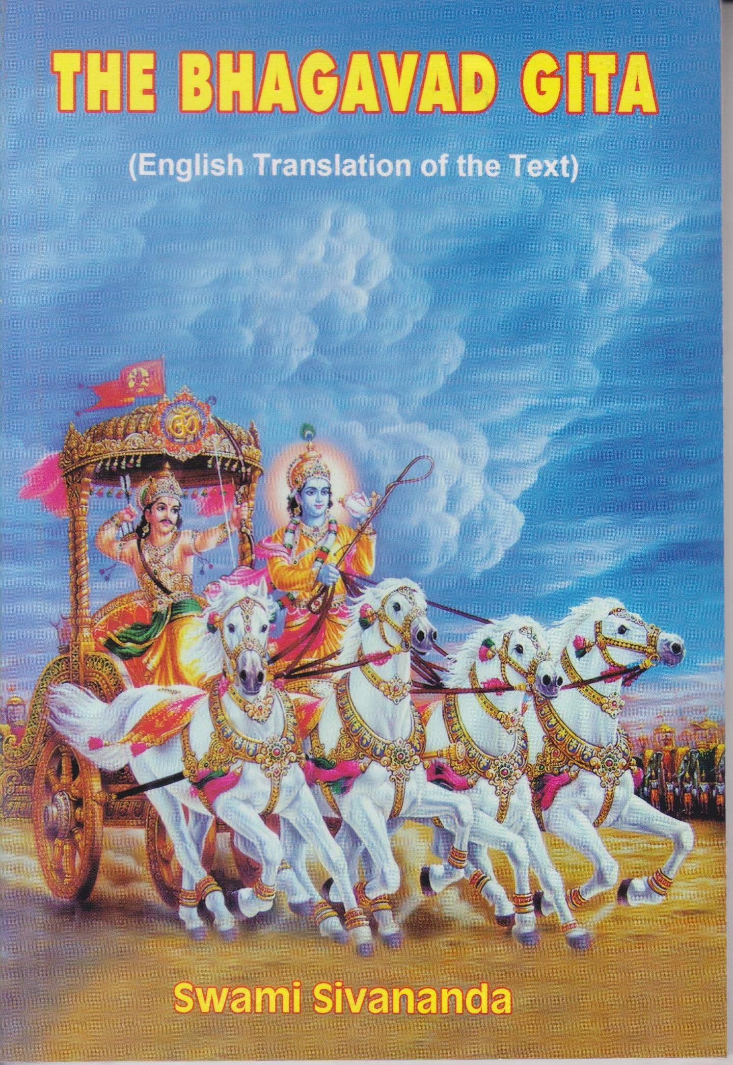 The Bhagavad Gita (English Translation of the Text) Books