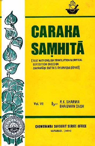 AgniveSa's Caraka SamhitA: Vol.VII Books