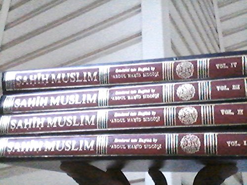 Sahih Muslim Volumes I-IV book