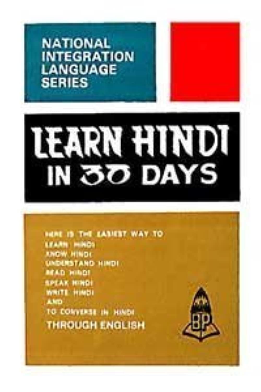 Learn Hindi Through English in 30 Days Foreign Languages ​​& Dictionaries