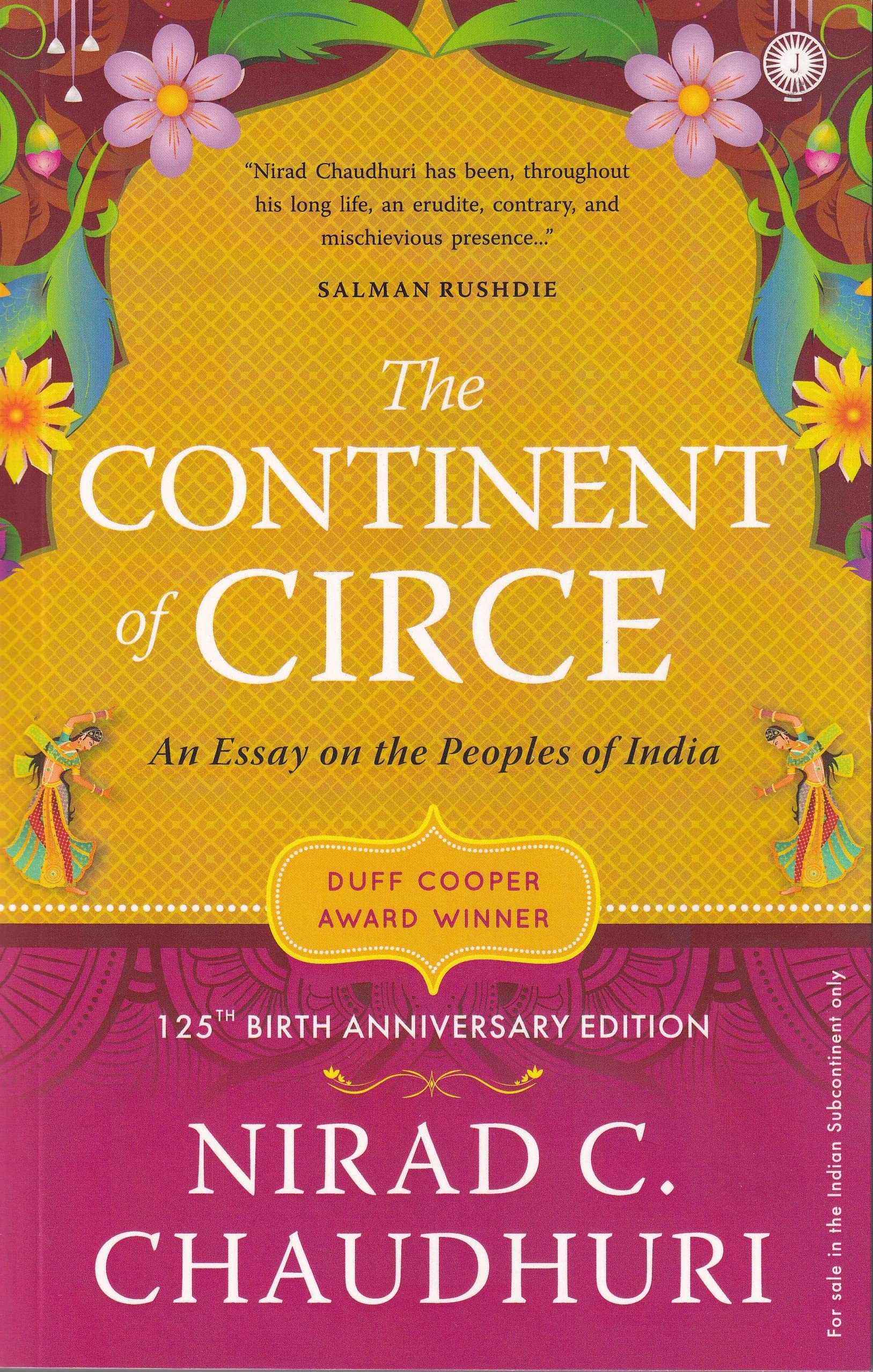 The Continent of Circe: Essays on the People of India book