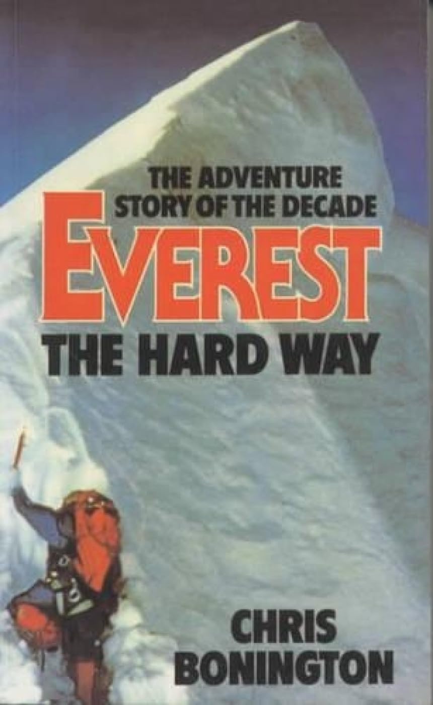 Everest the Hard Way book