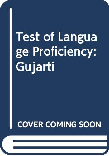 Test of Language Proficiency: Gujarti Foreign Languages ​​& Dictionaries