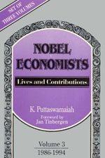 Nobel Economists: Lives and Contributions of Nobel Prize Winners in Economics Since 1969 book