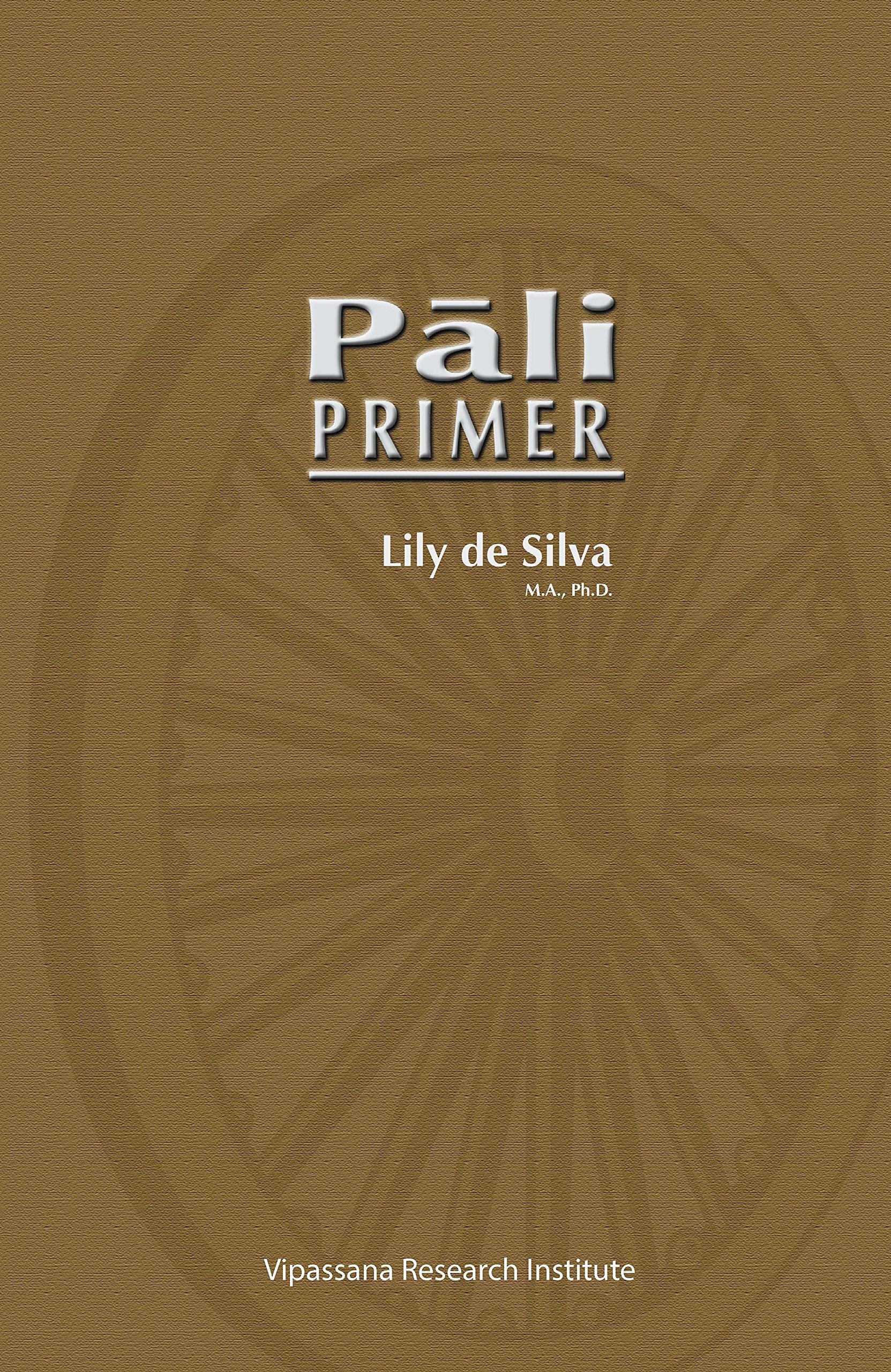 Pali Primer book