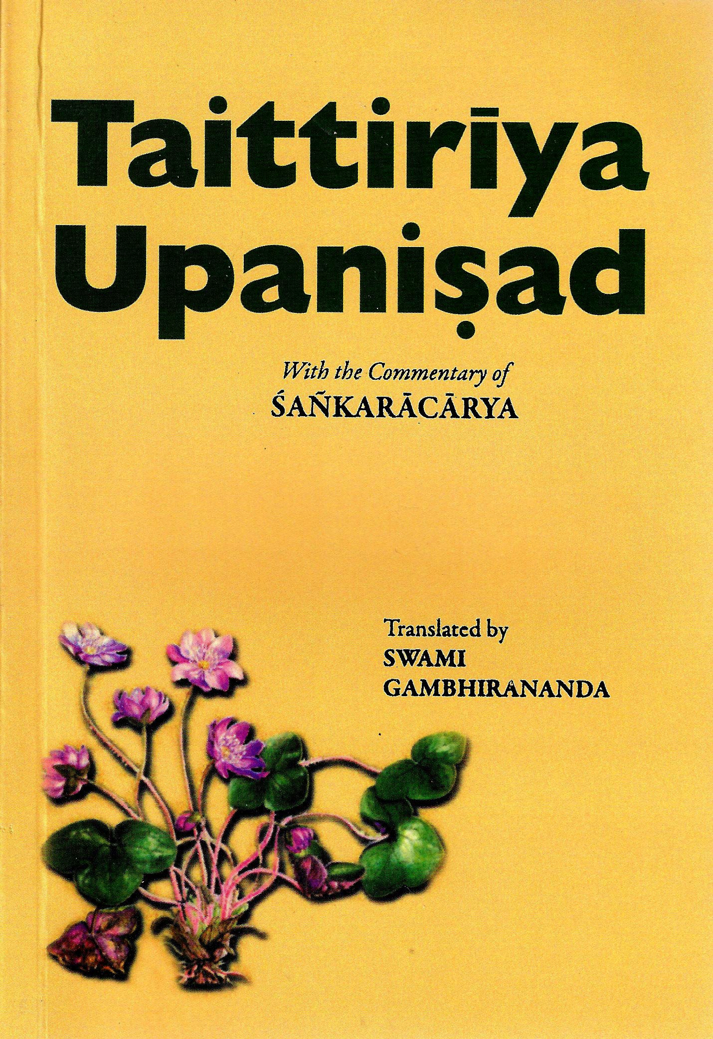 Taittiriya Upanishad Religion & Esotericism