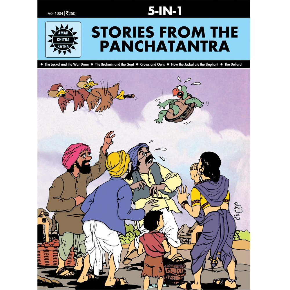 Stories From The Panchatantra (Amar Chitra Katha) 5 in 1 Books