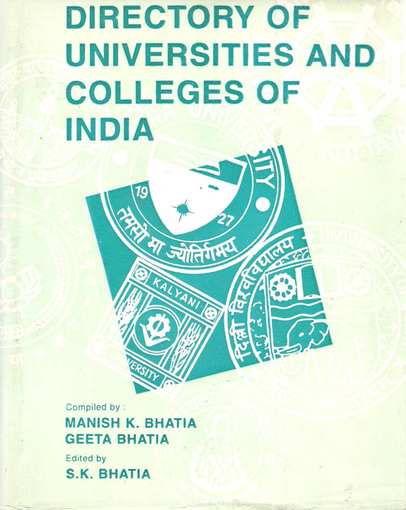 Directory of Universities and Colleges of India 1996-97 Study Guides