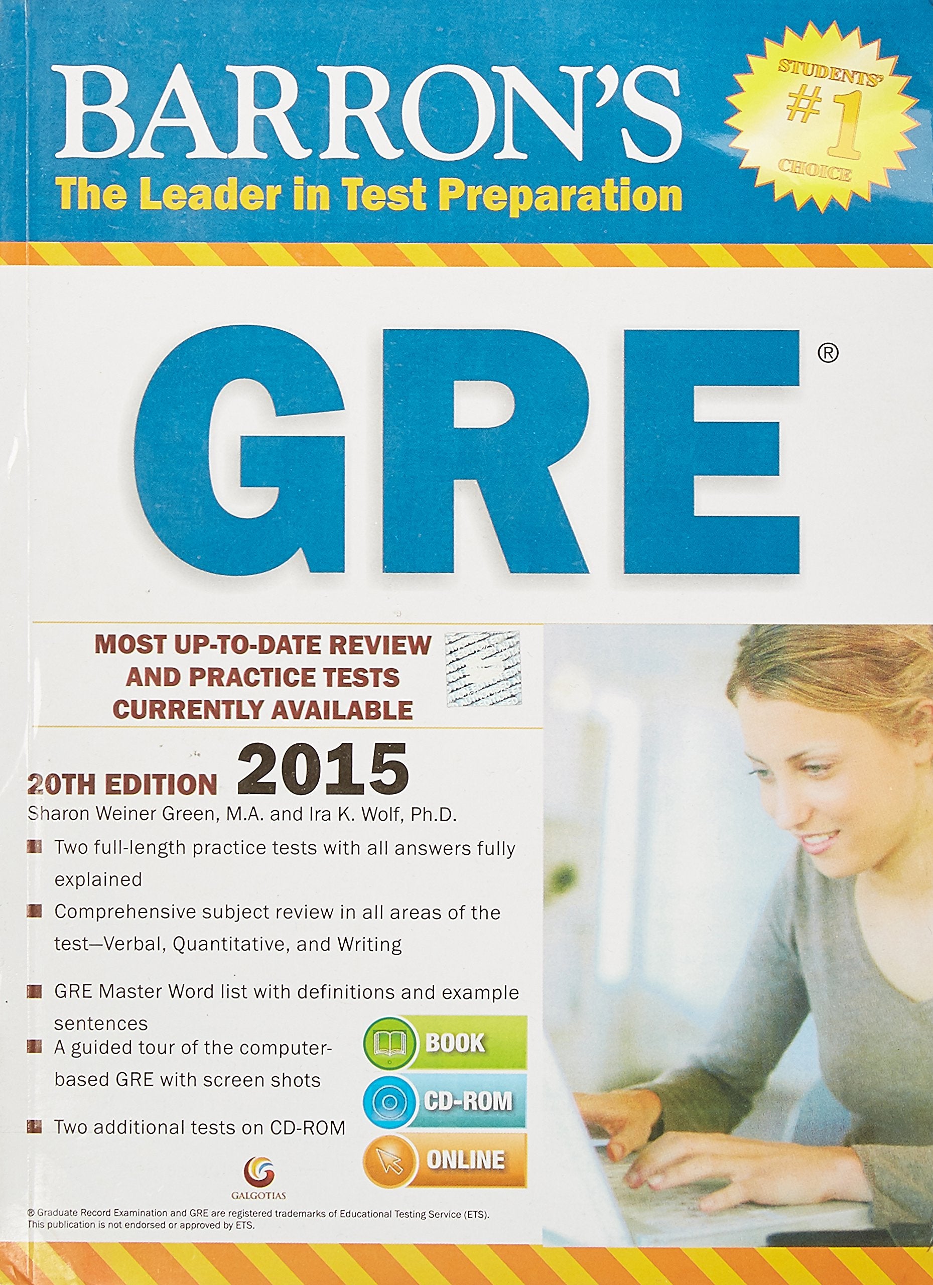 Product Image: Barron's New GRE: The Leader In Test Preparation 2