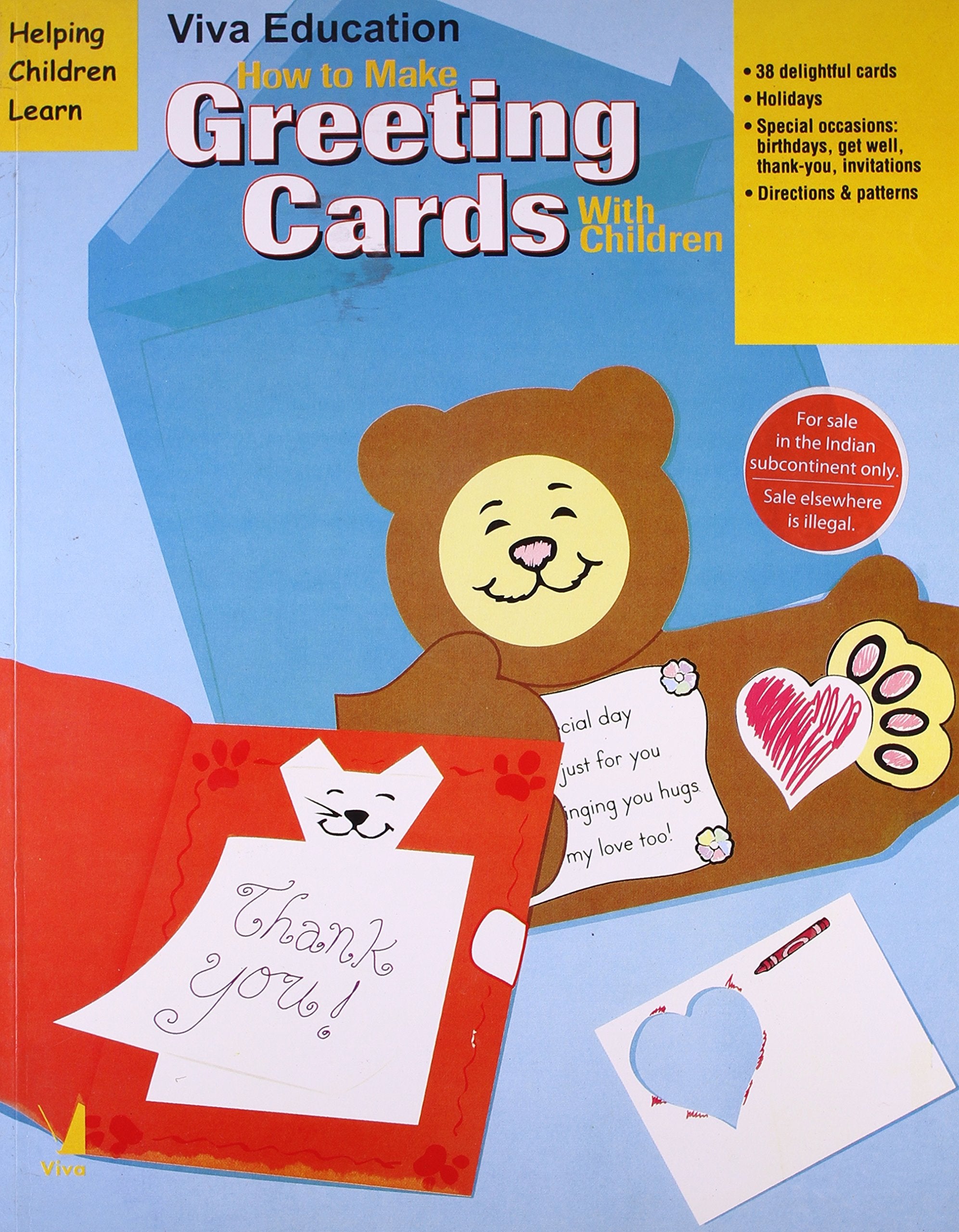 Viva Education-How To Make Greeting Cards With Children book