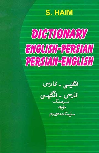 Dictionary English-persian Persian-english Dictionary General education