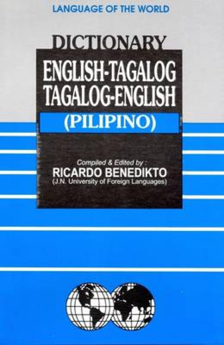 English-Tagalog (Pilipino) and Tagalog (Pilipino)-English Dictionary Foreign Languages ​​& Dictionaries