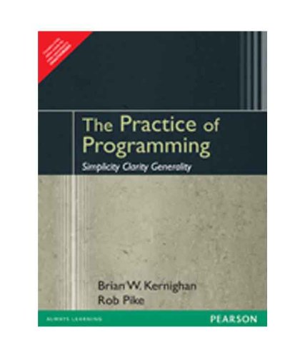 The Practice of Programming Books