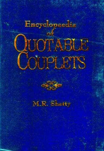 Encyclopaedia of Quotable Couplets Poetry