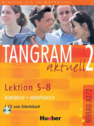 Tangram 2 Textbook + Workbook + CD Lektion 5 - 8 Books