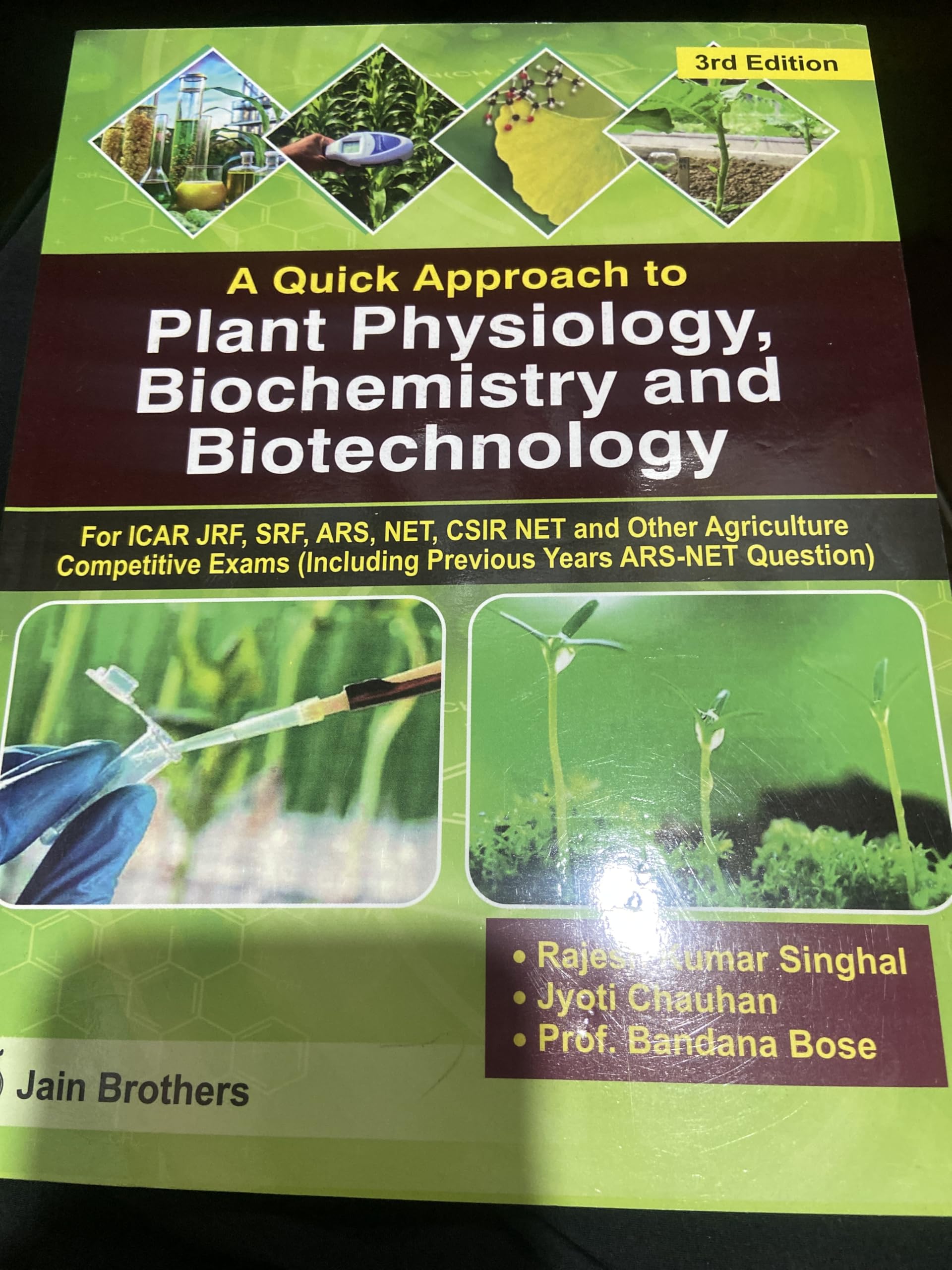Quick Approach to Plant Physiology Biochemistry and Biotechnology (PB) Singhal, Rajesh Kumar et al Books
