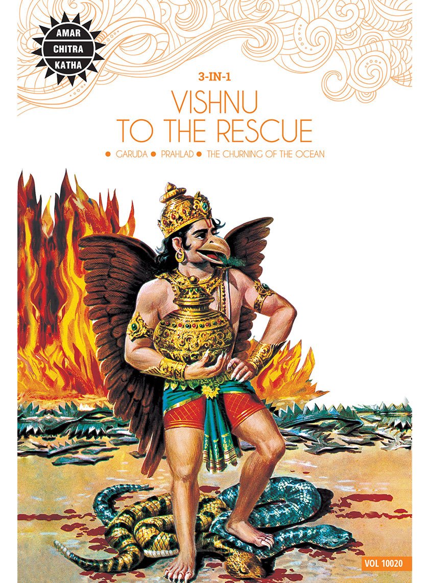 Vishnu to the Rescue Children's books