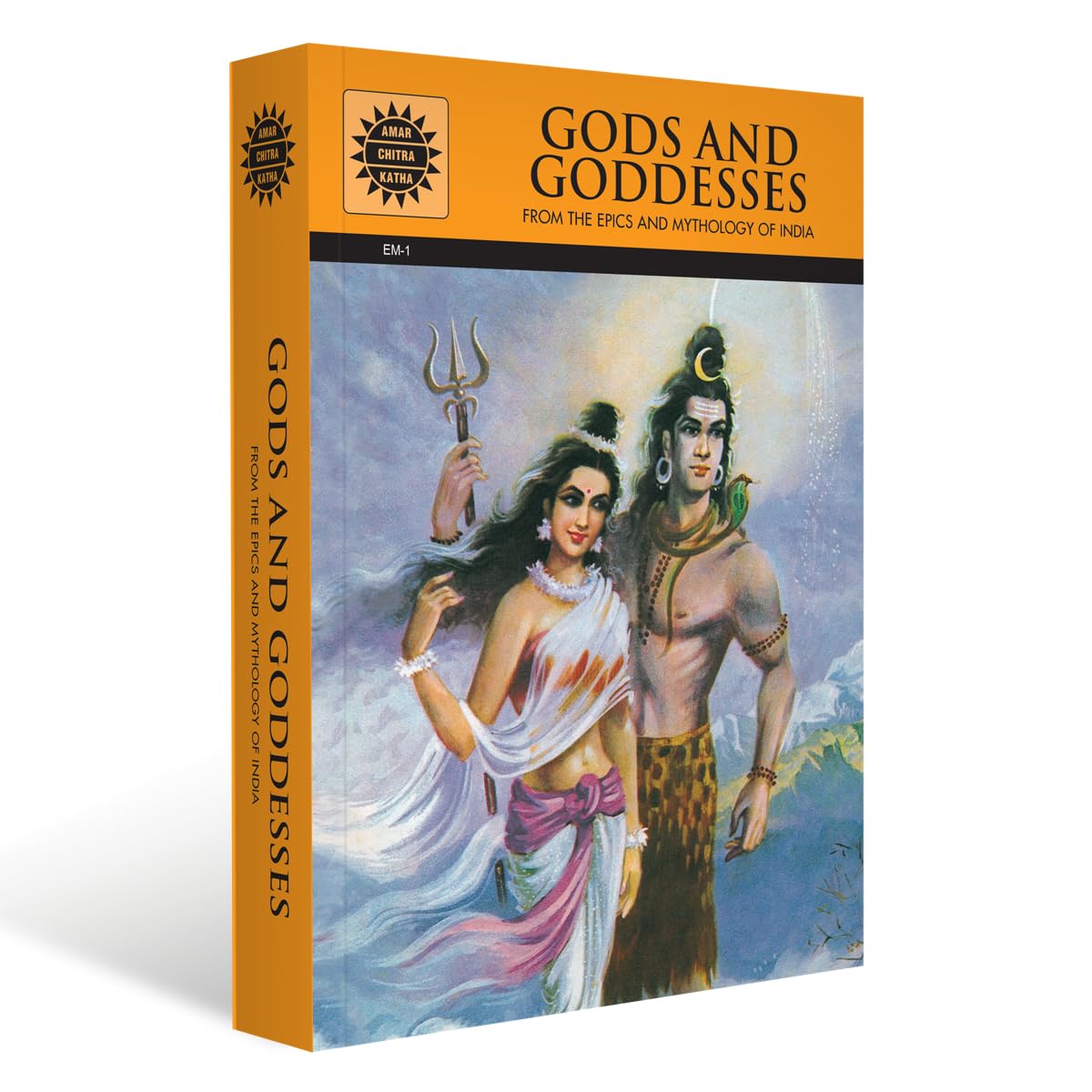 Gods and Goddesses- From the Epics and Mythology of India by Amar Chitra Katha (22 Comic Books of Characters in Hindu Religion for Children/indian regional/mythology/comic stories) book