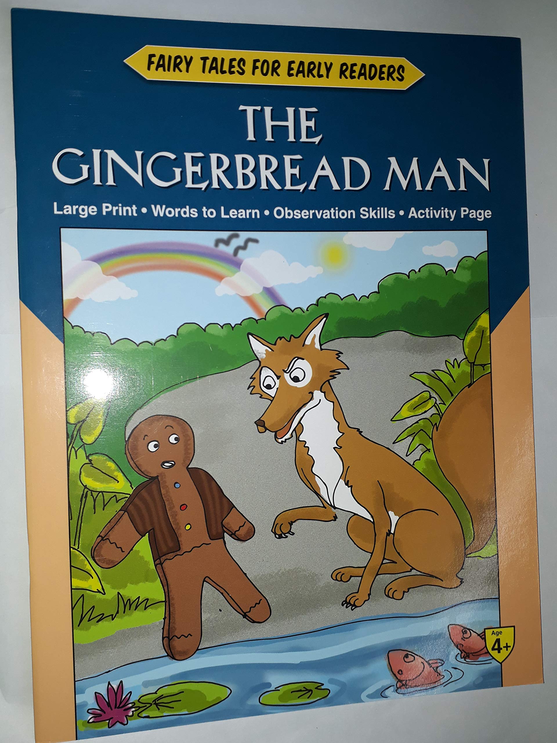 Fairy Tales Early Readers The Gingerbread Man Books