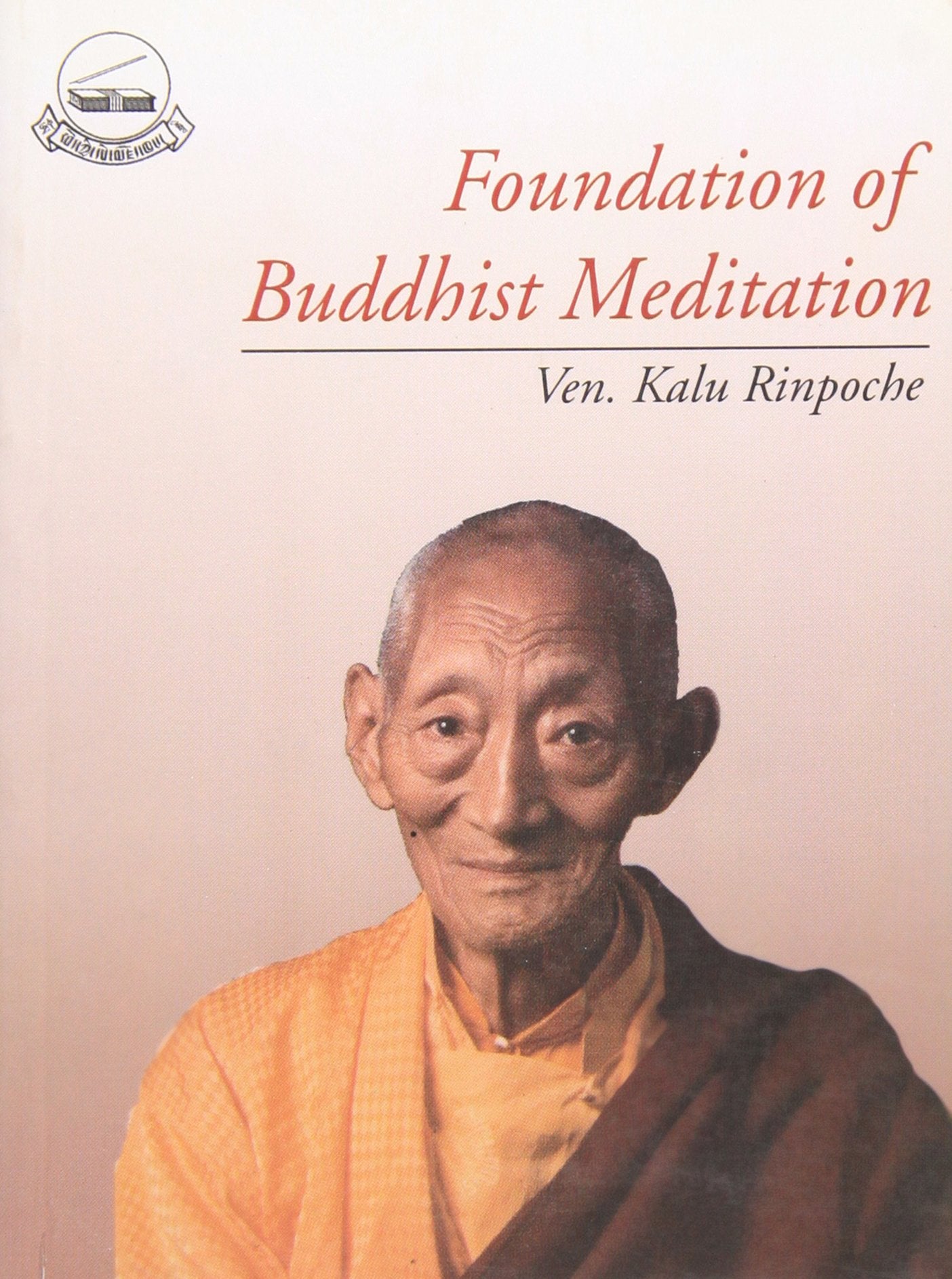 Foundation of Buddhist Meditation Religion & Esotericism