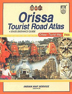 Odishsa Tourist Road Atlas Travel