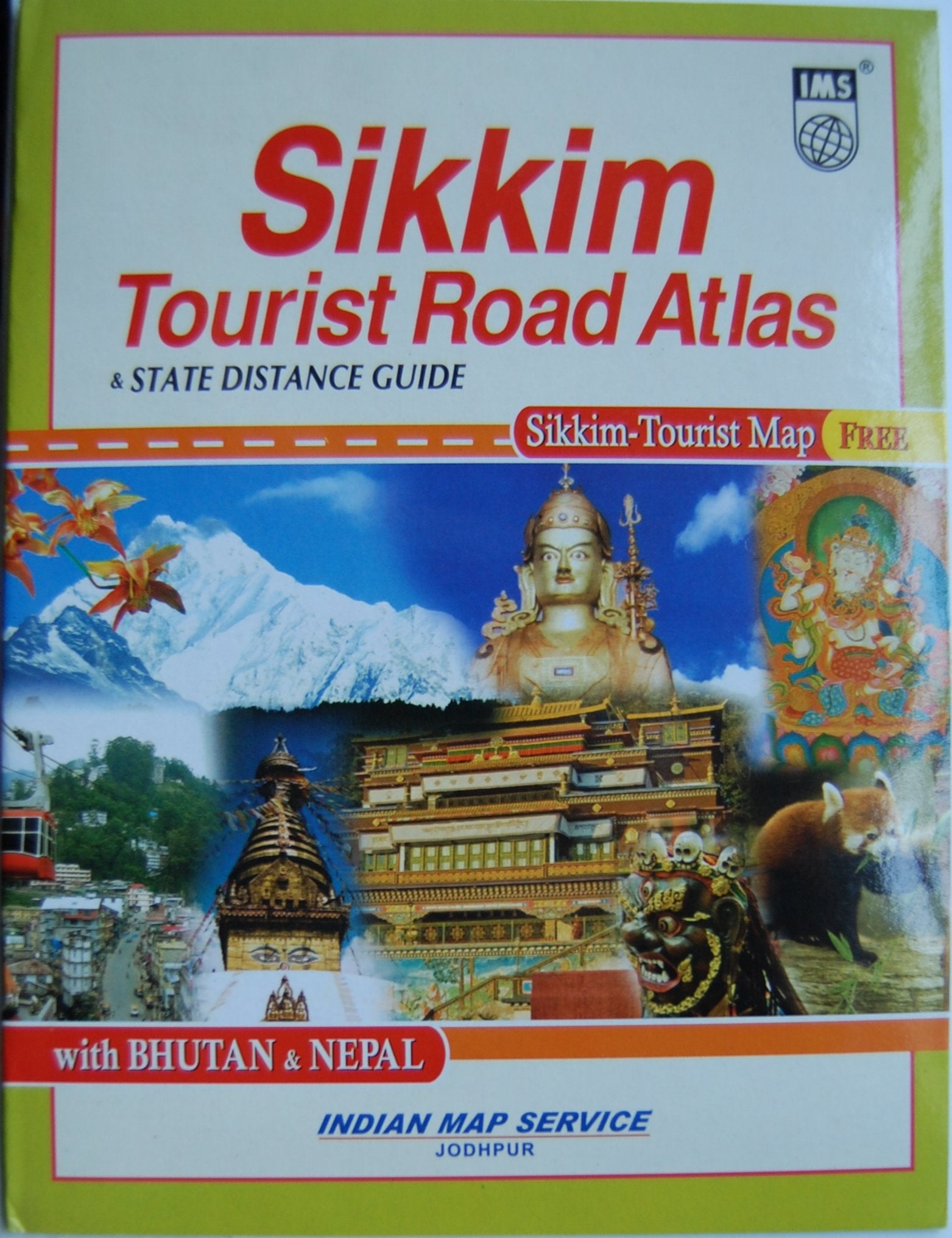 Sikkim Tourist Road Atlas Travel