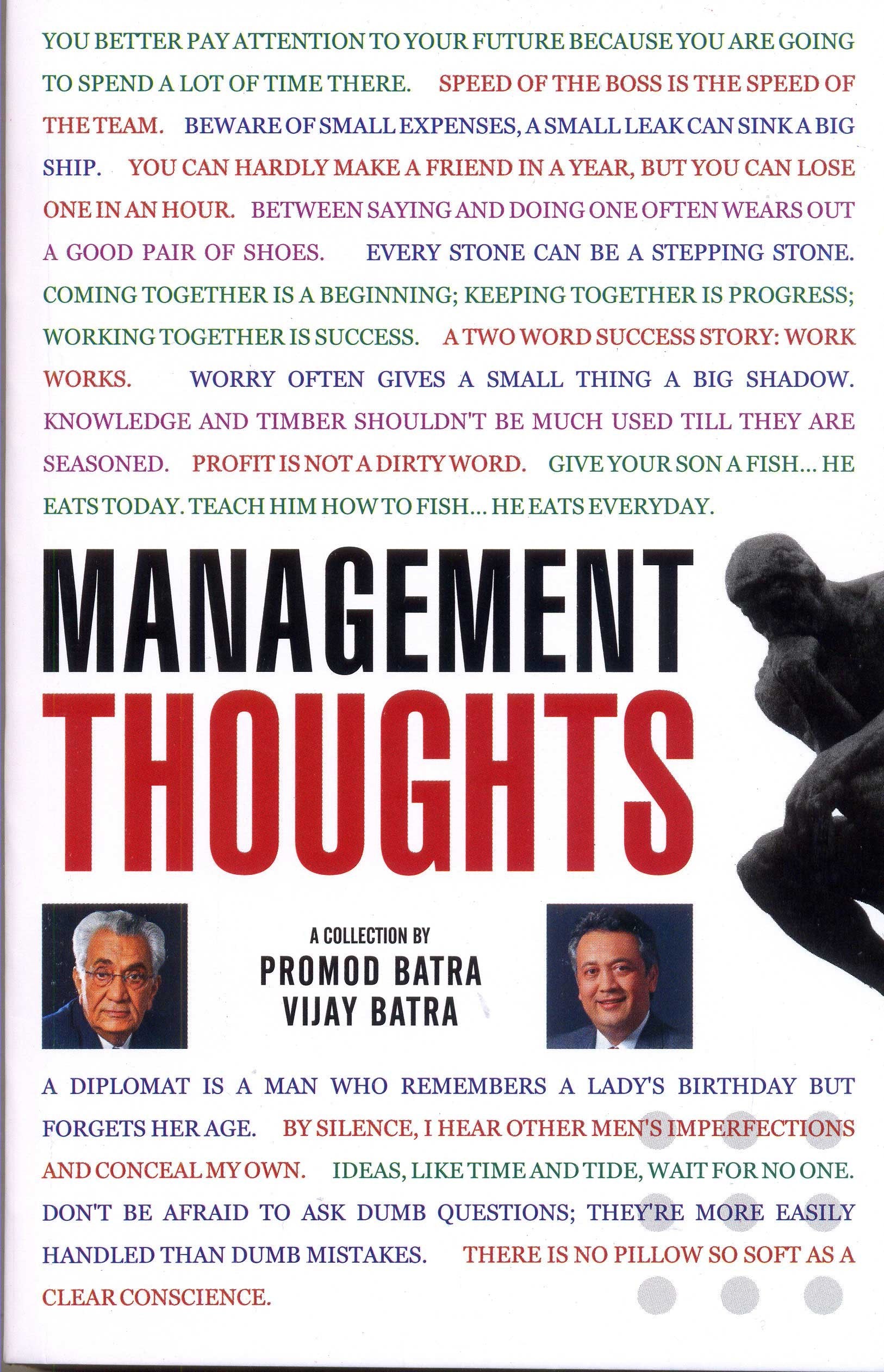 Product Image: Management Thoughts: A Collection