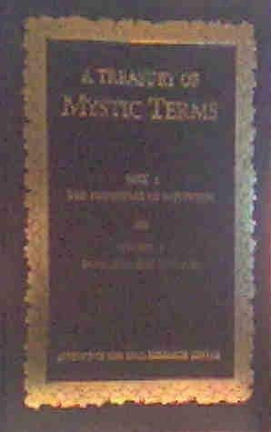 A TREASURY OF MYSTIC TERMS: PART 1 VOLUMES 1-6. Books